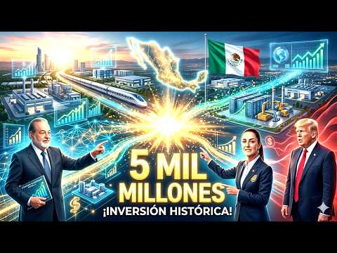 Sheinbaum: Carlos Slim da un "Golpe" a Washington con 5 Mil Millones de Inversión