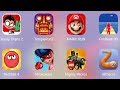 Teeny Titans 2,Red Ball 4,Mighty Micros,Miraculous Lady,Slither io,FunRace 3D,Mario Run,Temple Run 2