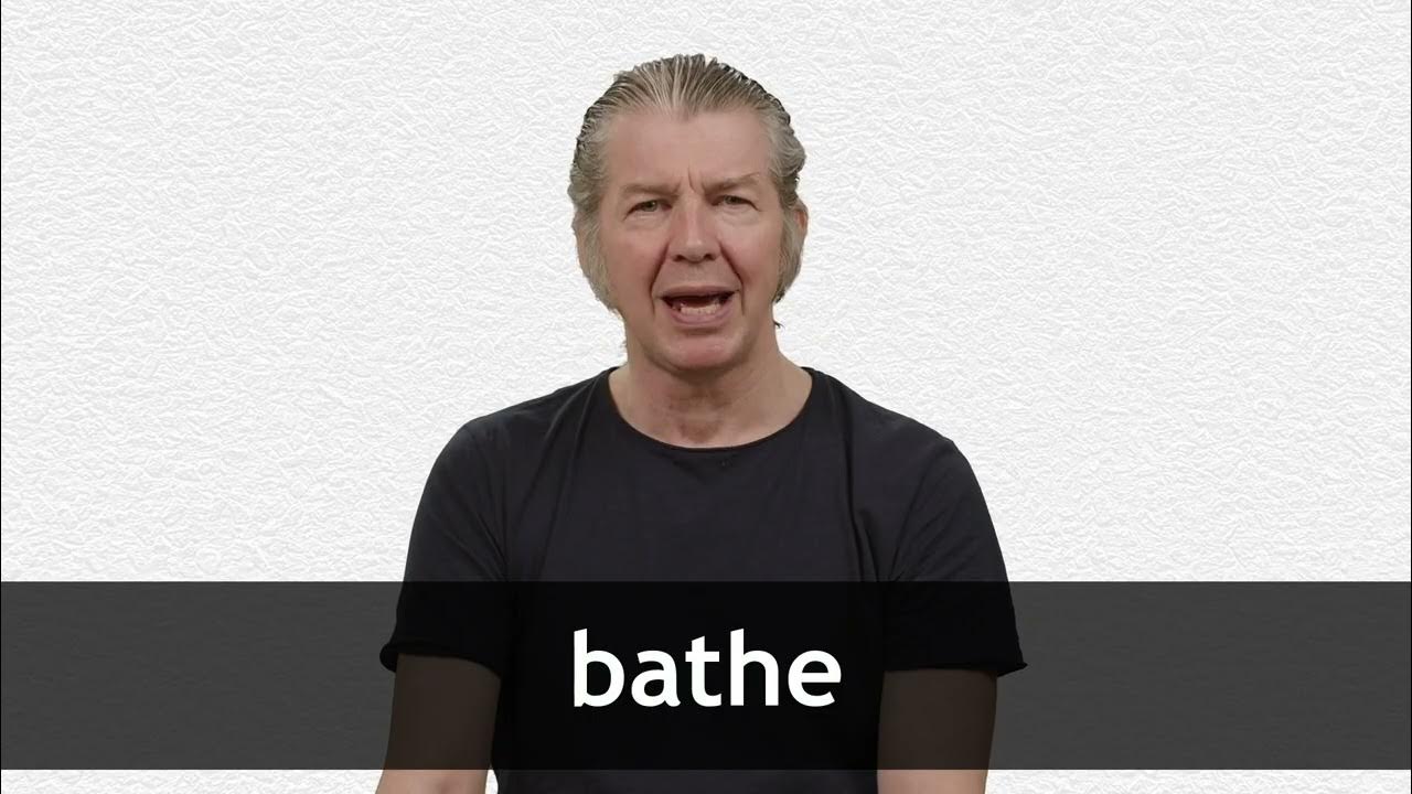 How to pronounce BATHE in American English YouTube