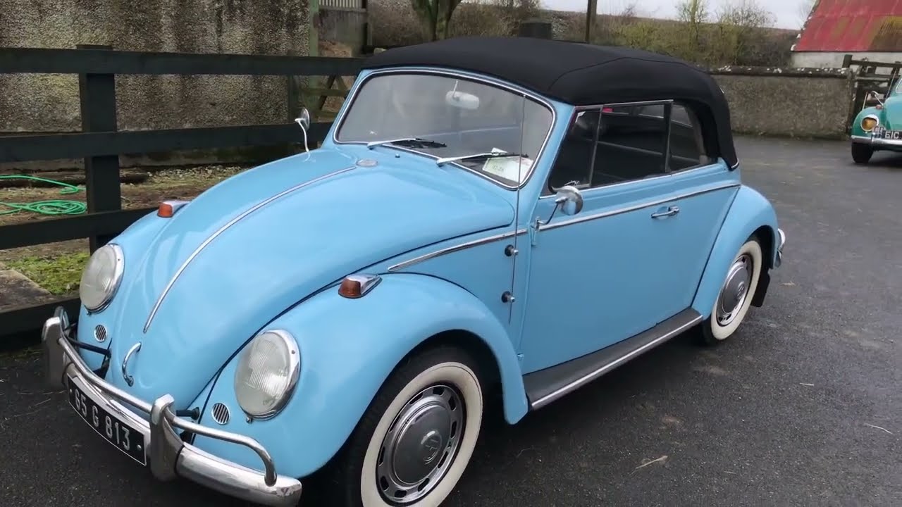 Классические автомобили VW в кафе The Breakfast Roll, The Cottage, Loughmore, 07.02.2026.