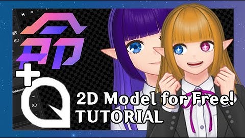 2D VTube Model make for Free and in under 10 Minutes!