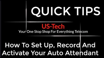 How To Set Up A Coredial Hosted Auto Attendant