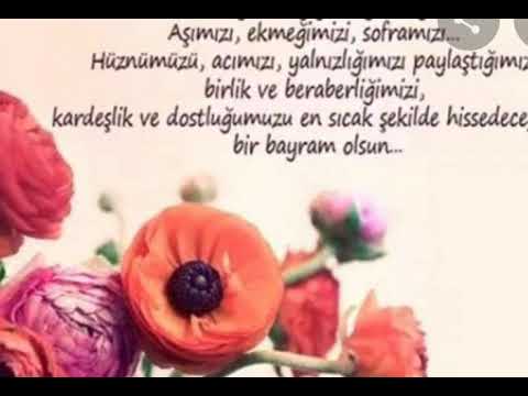 #ramazan #bayram #mesaj 🌹RAMAZAN BAYRAMINIZ MÜBAREK OLSUN 🌹 En güzel bayram mesajı