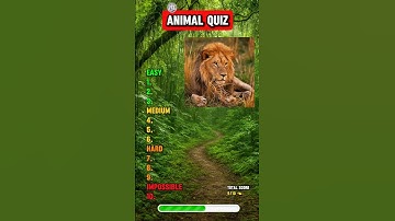 Only 1% Can Guess All These Animals! 🐾 #animal #quiz #shortsquiz