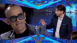 Risto CAMBIA DE OPINIÓN y acaba impresionado con ESTE MAGO | Audiciones 8 | Got Talent España 2022