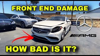 REBUILDING A WRECKED MERCEDES S65 AMG PART 1 Rebuilding Storm Damaged Mercedes S550 S65 Amg Conversion In 14 Min Incredible Transformation