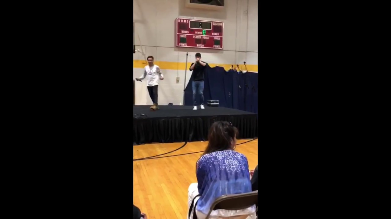 Beatbox/Singing In Talent Show - YouTube