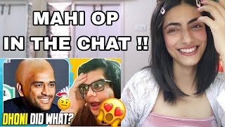 @tanmaybhat 'DHONI DID WHAT?' REACTION