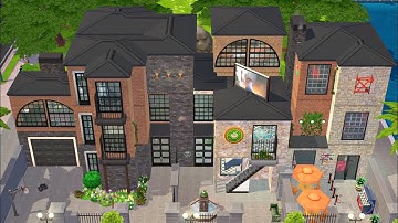 INDUSTRIAL TOWN ( NIGHTCLUB, APARTMENT, MINI CAFE , SPA) THE SIMS MOBILE 2021| BUILD #20