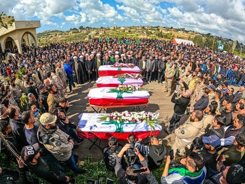 الوداع كان مؤلماً للأم والصبايا الثلاثة.. شهداء جريمة انصار الى المثوى الاخير
