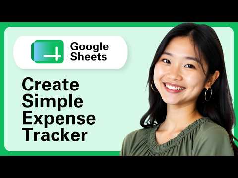 How to Use AI To Automatically Create A Simple Expense Tracker In Google Sheets (Step By Step)