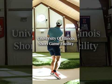 The University of Illinois' short game area is unreal. 🤯