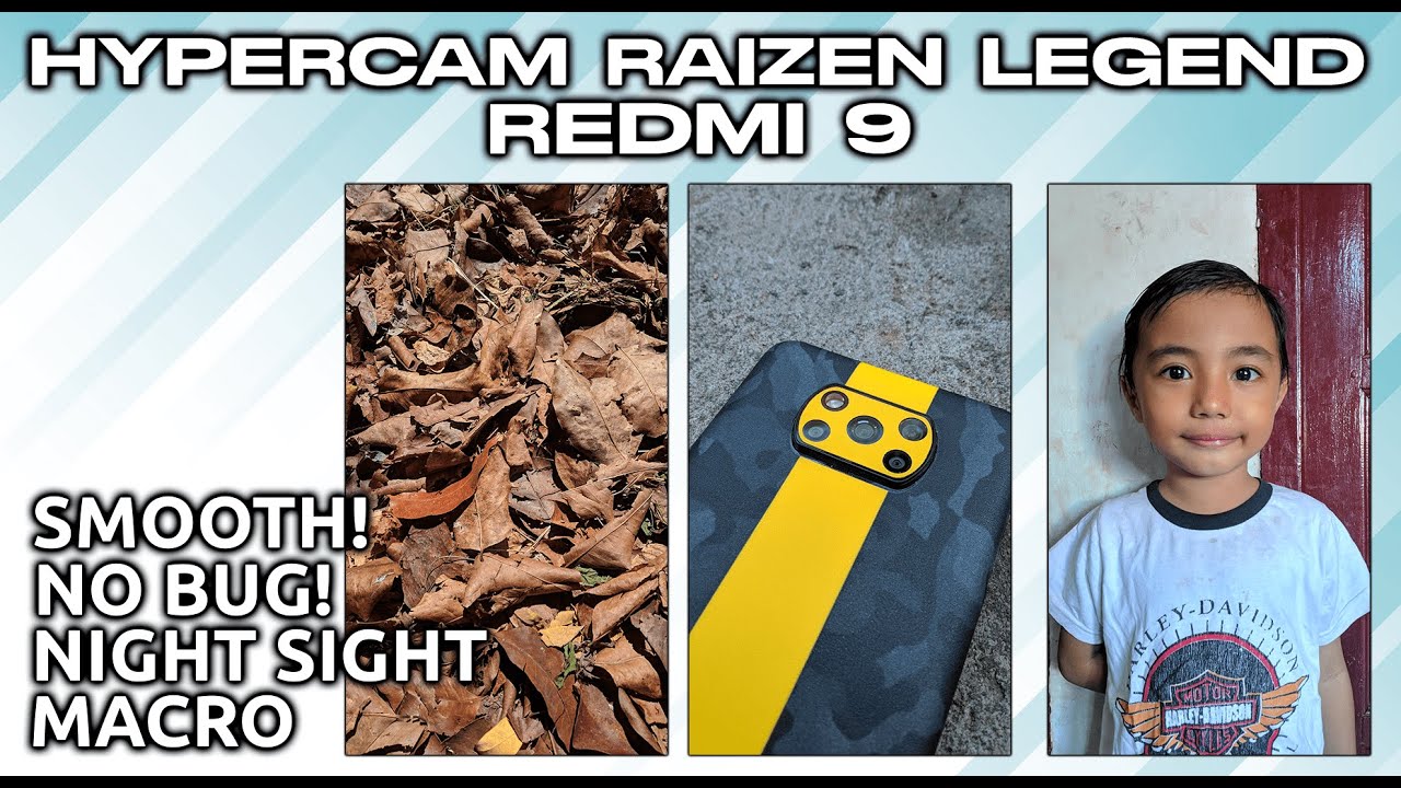 Обзор камеры Google HYPERCAM RAIZEN LEGEND Redmi 9 — поддержка ночного видения и макросъемки!