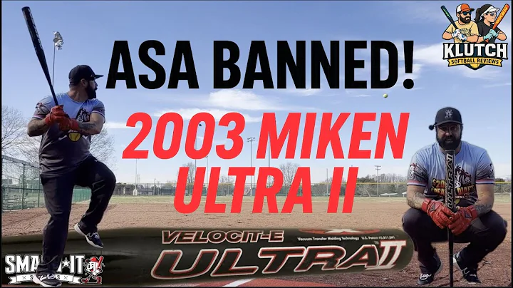 BANNED for a Reason | ASA 2003 OG Miken Ultra II Softball Bat | Unbelievable Performance Test