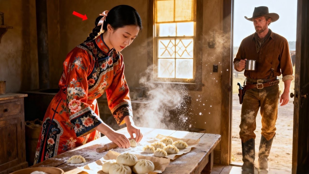 Chinese Cook Just Took Over Her Sick Sister’s Job in His Kitchen— Unaware Cowboy Will Fall For Her