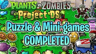 Pvz Project Ds V3.0 Puzzle & Mini-Games Complete
