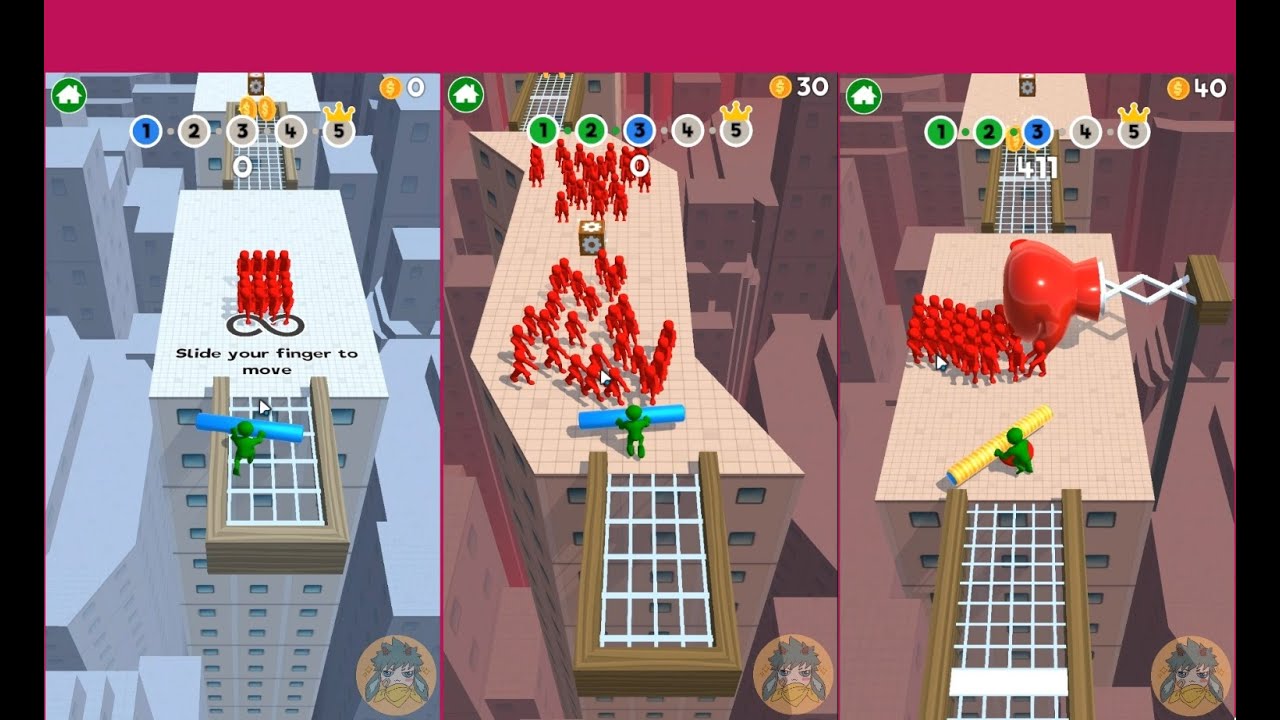 [HD] Push'em all 3mins Gameplay - YouTube