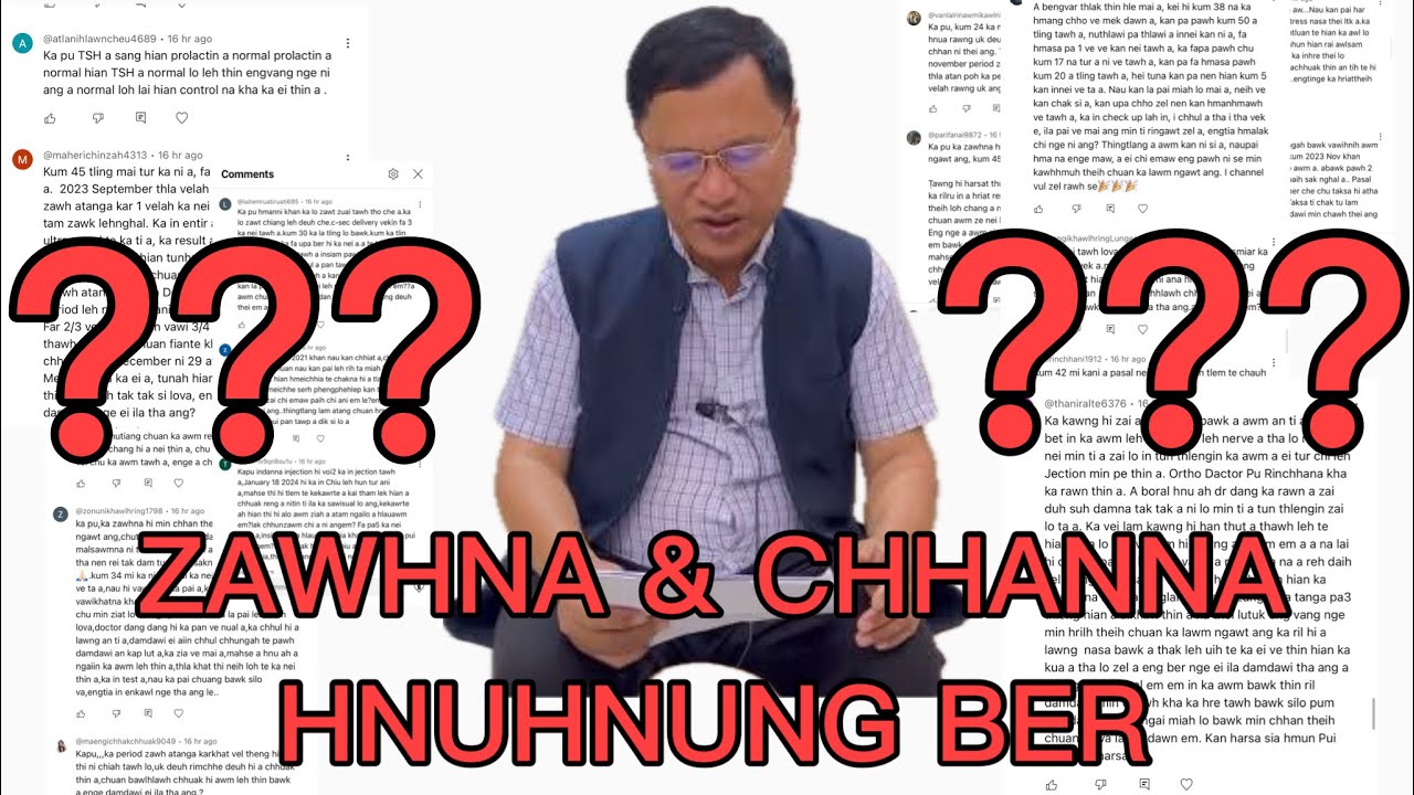 ZAWHNA & CHHANNA HNUHNUNG BER