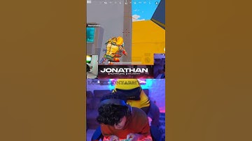 JONATHAN GAMING QUICK 1V3 CLUTCH 😱! HACKER ARMY 🪖! #jonathangaming #shorts #bgmi