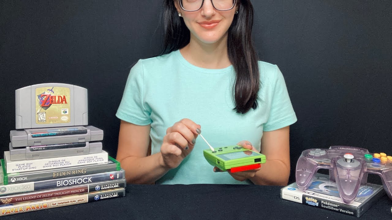 ASMR Video Game Store RP l Soft Spoken, Personal Attention, Typing, Video Game ASMR