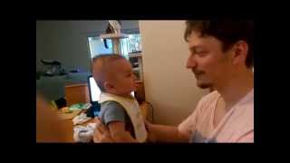 Baby says I love you!  Compilation of four Epic Amazing Baby Talking Videos!