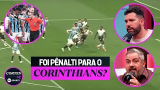 Thumbnail for "A ARBITRAGEM BRASILEIRA ESTRAGOU O VAR!" DEBATEMOS AS POLÊMICAS NO EMPATE DE CORINTHIANS E GRÊMIO