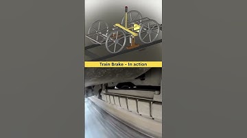 Train BRAKES system! #3ddesign #cadcam #trainvideo #engineering #solidworks #trainbrakesexplained