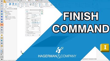 Finish Command | Autodesk Inventor 2025 Tips & Tricks
