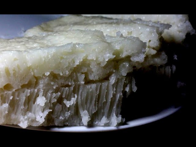 香港點心 Dim Sum : Chinese Steamed Rice Cake ( PAK THONG KOH ) | HAPPY WOK