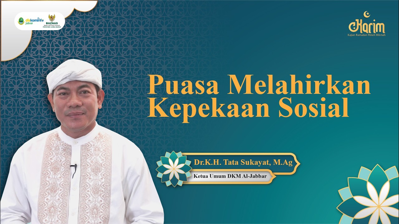 Puasa Melahirkan Kepekaan Sosial | KARIM