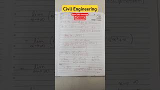 Limit problem #gate2025 #engineering #mathematics #life #civilengineering