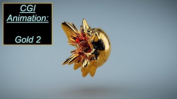 CGI Animation: Gold 2