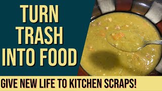 Turn Kitchen Scraps into MORE Food | Reduce Food Waste | Save Money