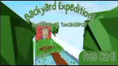 Roblox create a cart ride backyard expedition song🖼