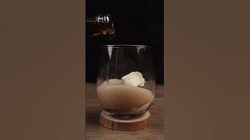 Ice Cream Cola Cocktail 🍹 Would you try it? #asmr