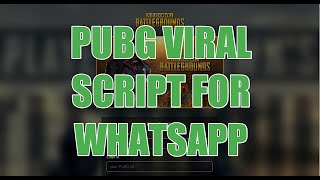 Make Your Own PUBG Viral Website For Whatsapp || Premium PUBG Viral PHP Script || Viral Scrip screenshot 3