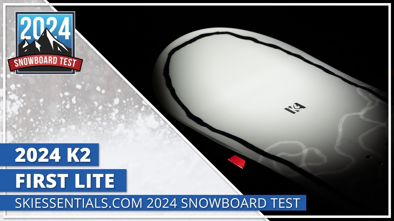 2024 K2 First Lite - SkiEssentials.com Snowboard Test - YouTube