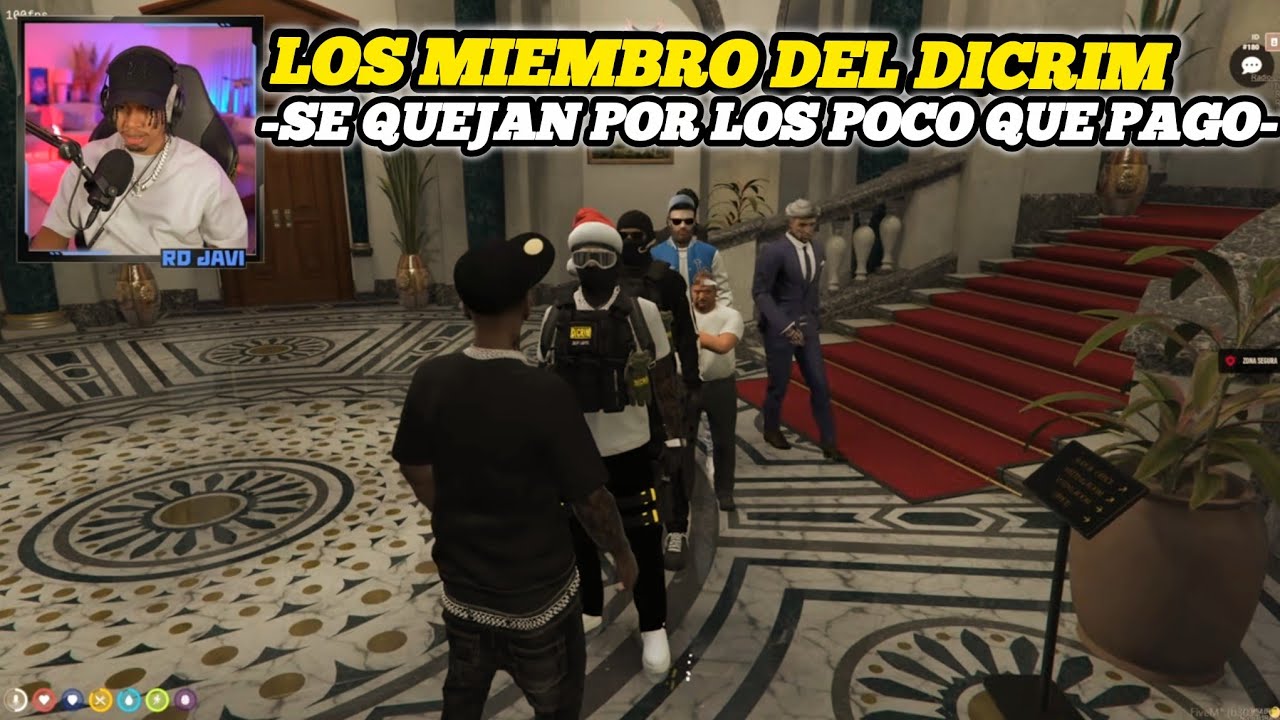 RDjavi: Los Miembro Del DICRIM  Quieren  Aumento De sueldo Gta5 Rp