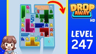 Drop Away Level 247 Solution Walkthrough