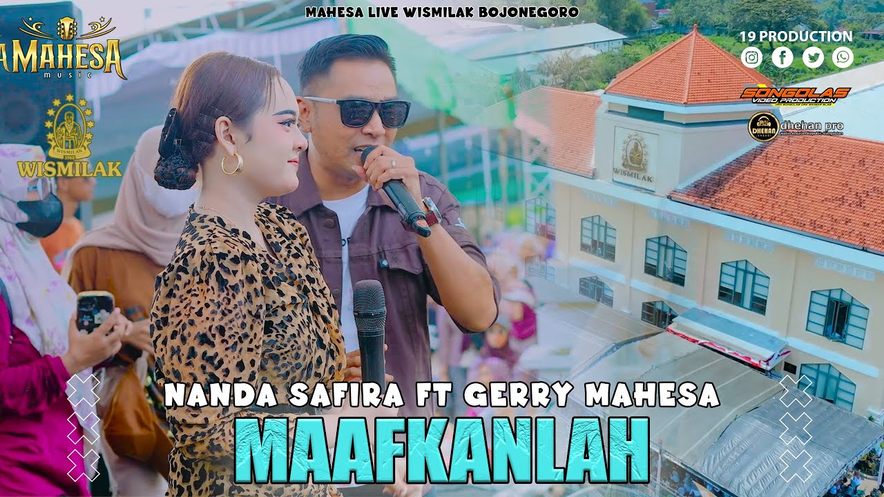 Nanda Safira Ft Gerry Mahesa - Maafkanlah I Mahesa music live PT Gelora Djaja ( Wismilak )
