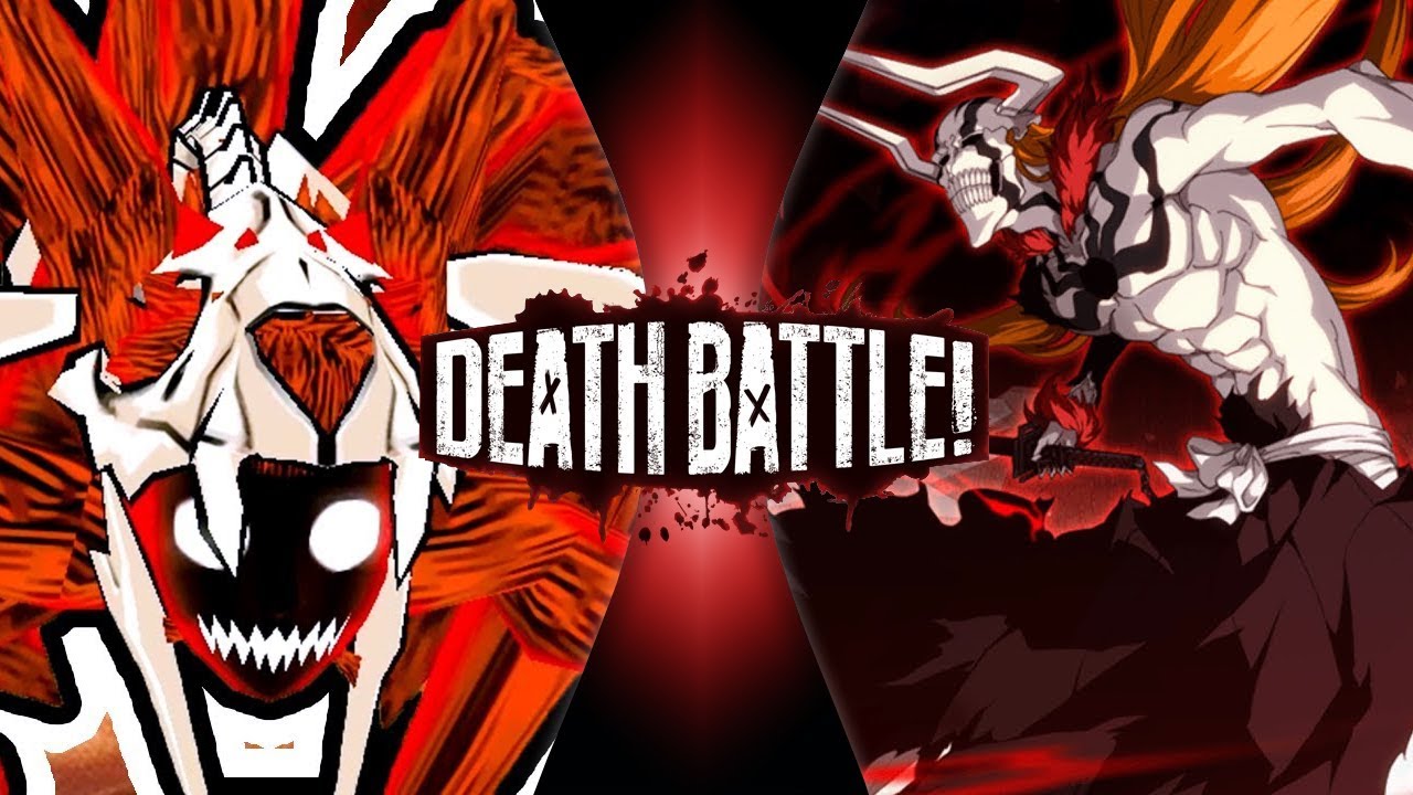 Vaste lorde Ichigo and Ulquiorra(Bleach) VS Six-Tailed Naruto and KCM  Naruto(Naruto Shippuden)