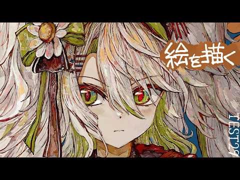 【活動再開目指して】絵を描くよ！！ベンチマークテスト配信 第29回【#鴨見カモミ／CAMOMI Camomi】