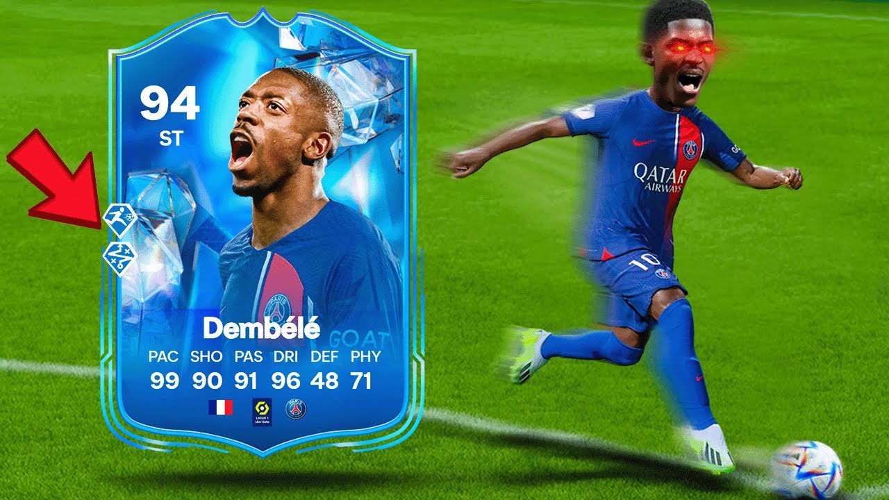 94 Dembele is Actually UNSTOPPABLE