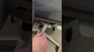 Haworth Zody Chair Tension Lever Issue