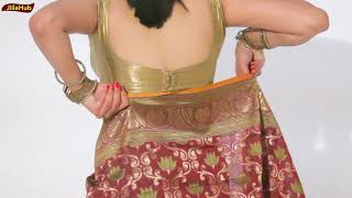 How To Wear Traditional Cotton Saree In a Very Modern Way | Learn Saree Drape For Girls (Tutorial)