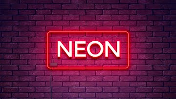Neon Text Effect 2020 - Photoshop Tutorials