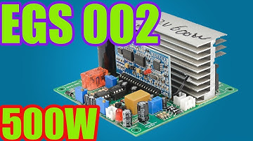 Inverter sine 12V to 220V EGS002 IRF1404 circuit | How to make
