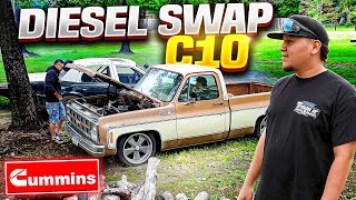 Cummins Diesel Swapping My 1980 GMC C10‼️