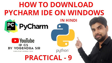 How to download & install python pycharm ide on Windows 10 in Hindi | PYCHARM INSTALLATION TUTORIAL