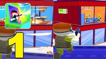 HellCopter - Gameplay Walkthrough Part 1 Levels 1-10 (Android,iOS) #Shorts